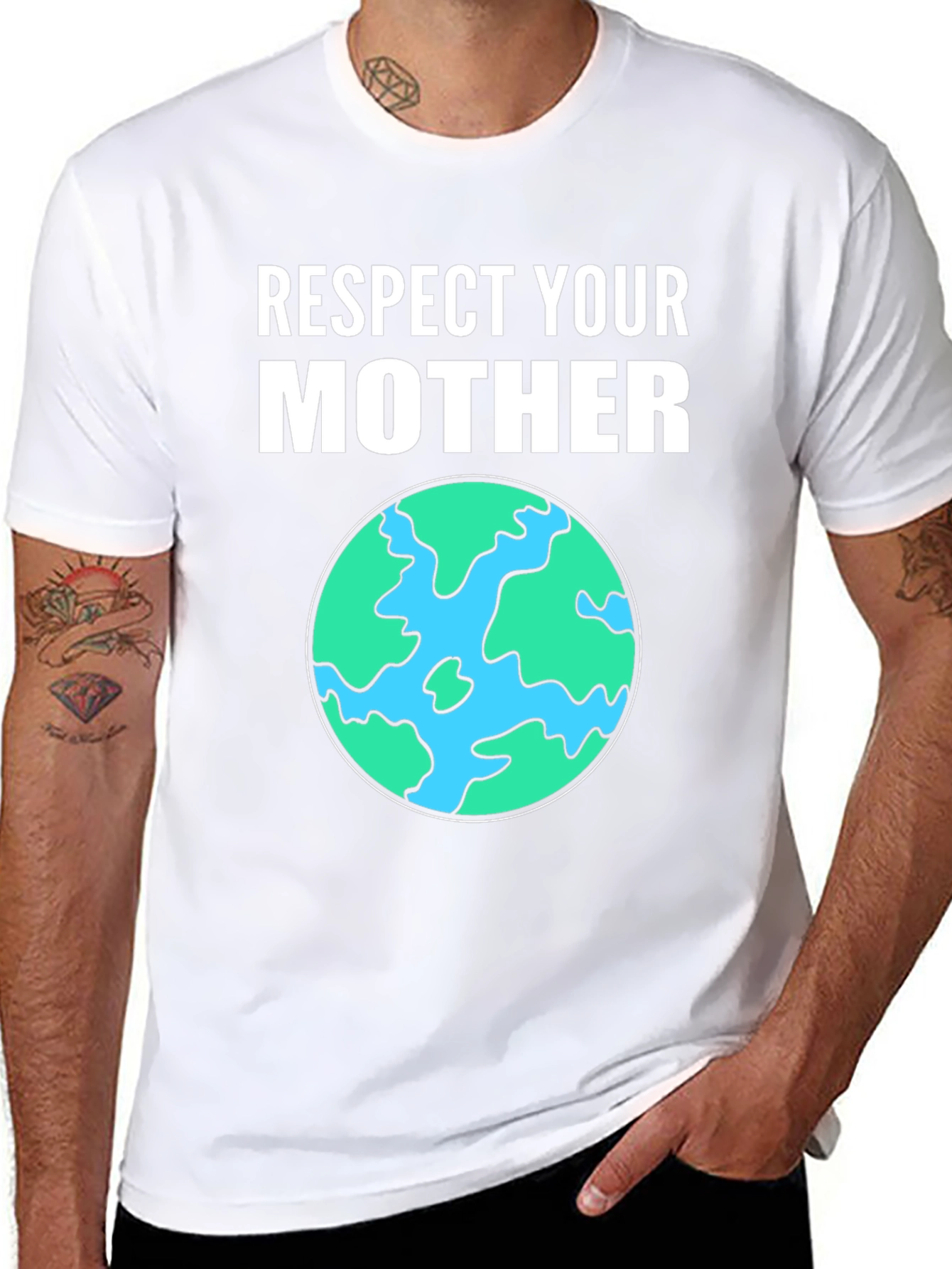 Respect Your Mother Earth Graphic Tee