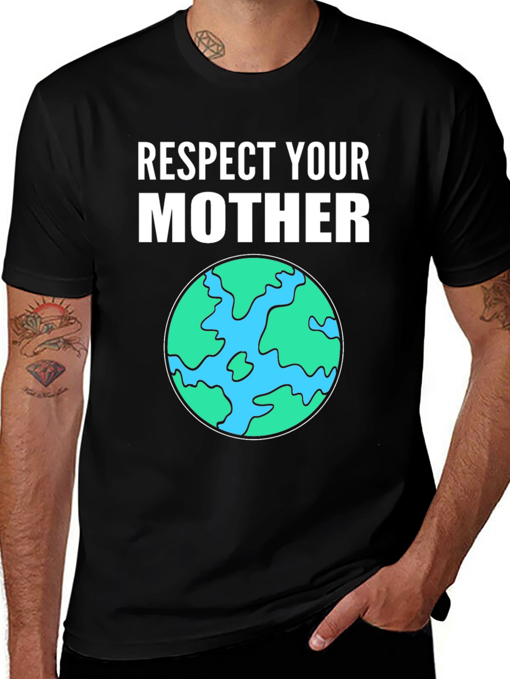 Respect Your Mother Earth Graphic Tee