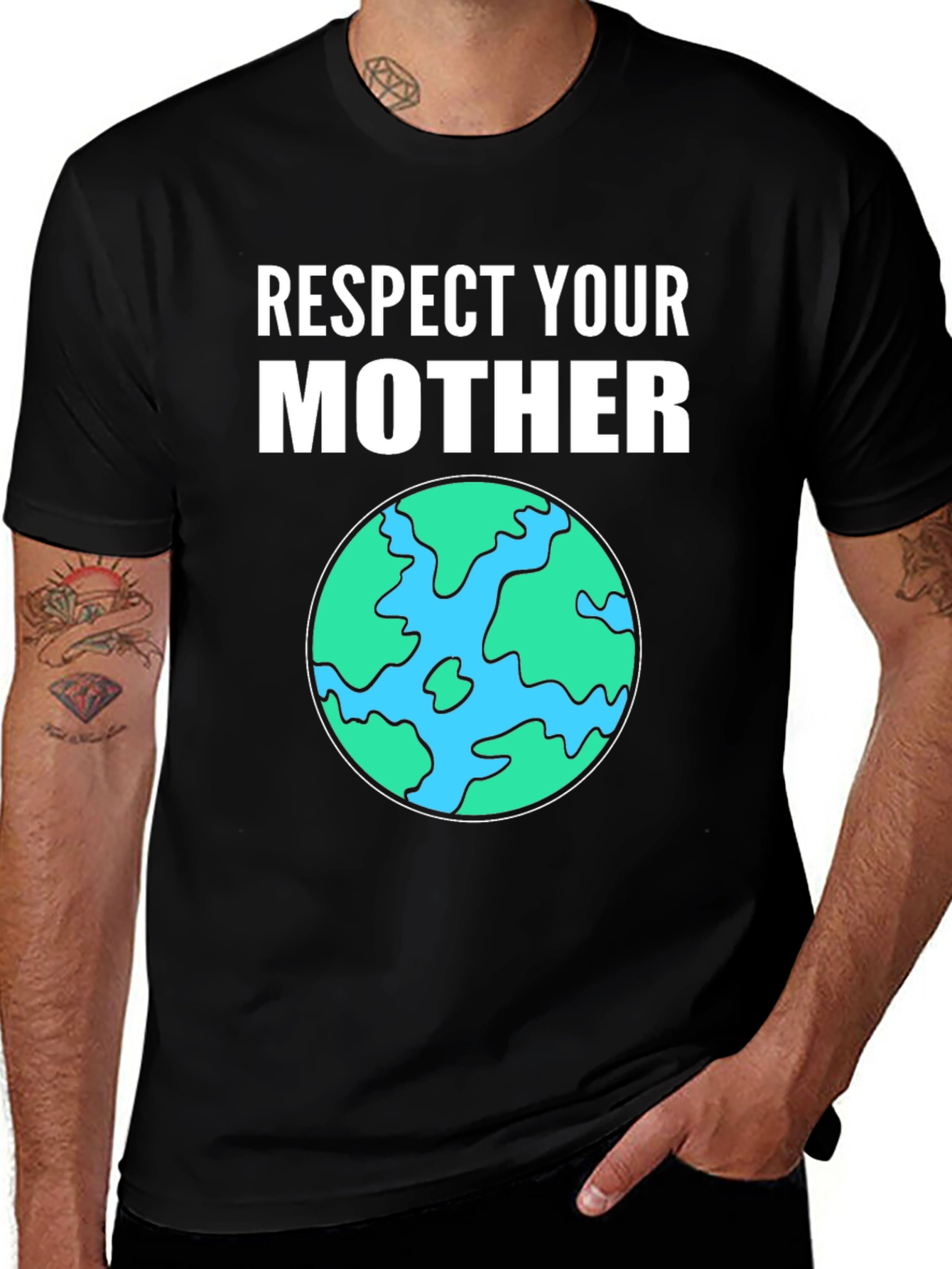 Respect Your Mother Earth Graphic Tee