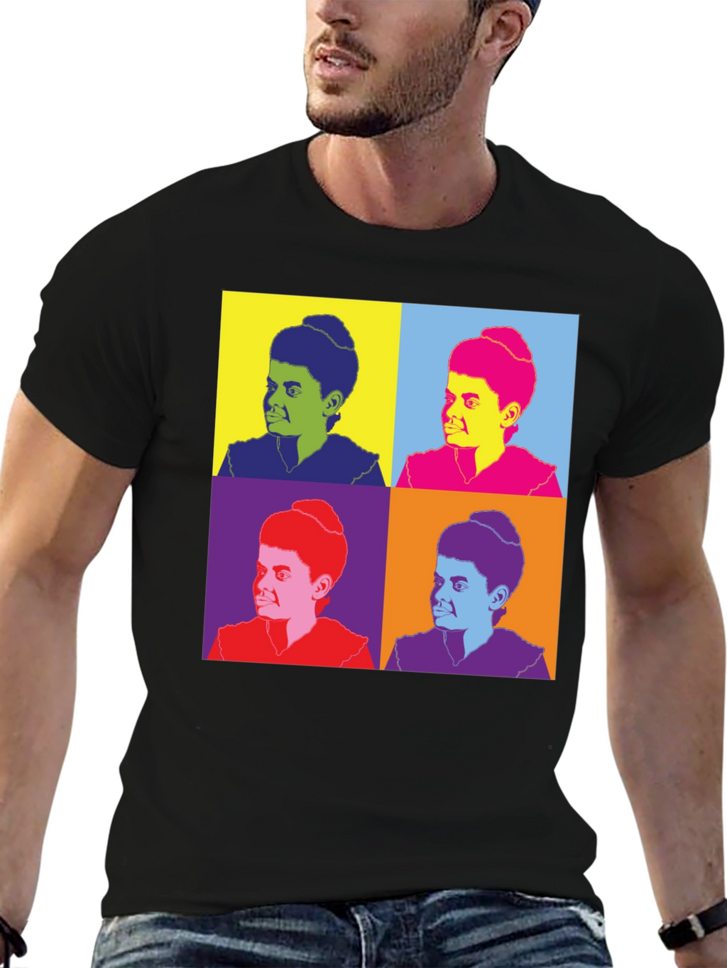 Pop Art Portrait T-Shirt