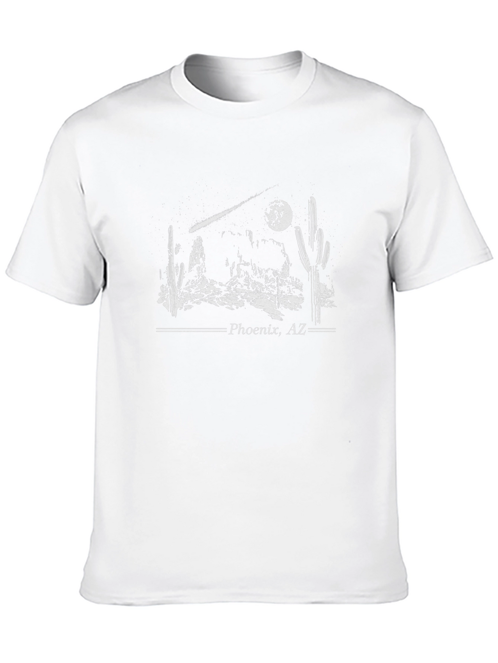 Phoenix AZ Desert Scene Graphic Tee