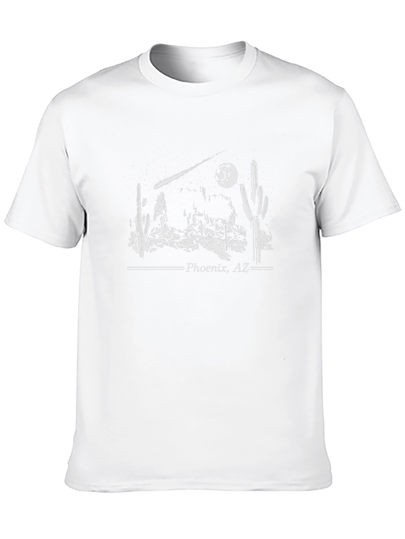 Phoenix AZ Desert Scene Graphic Tee