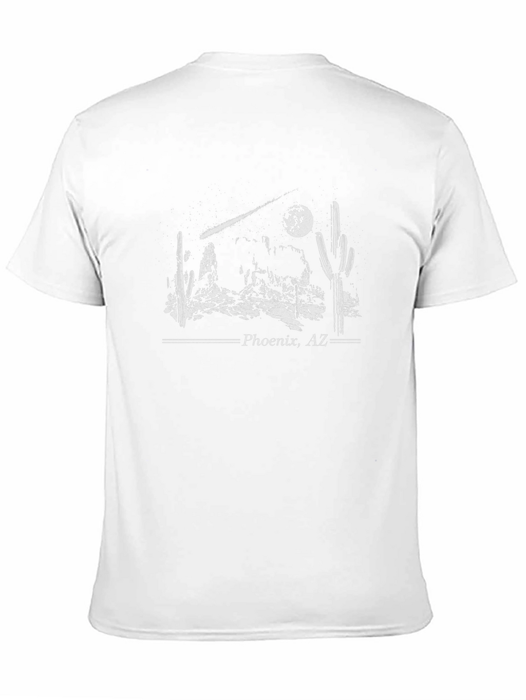 Phoenix AZ Desert Scene Graphic Tee