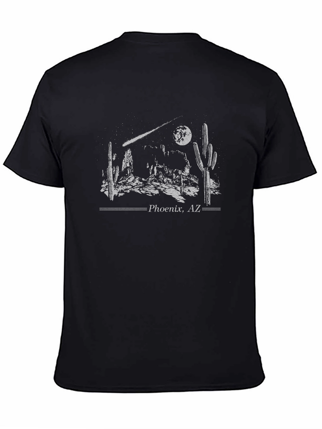 Phoenix AZ Desert Scene Graphic Tee
