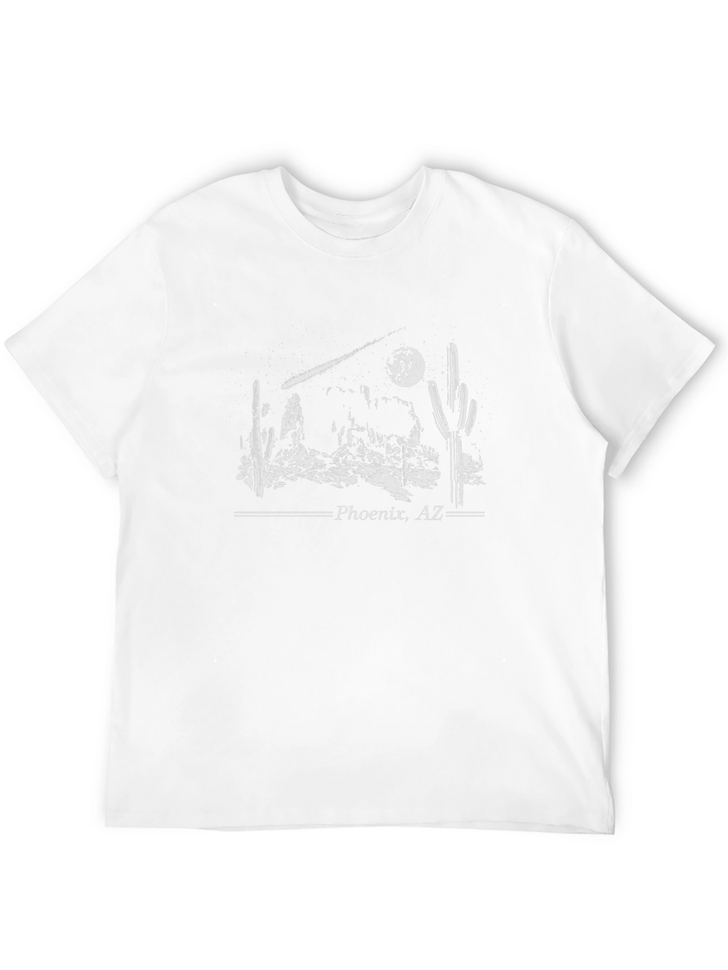 Phoenix AZ Desert Scene Graphic Tee