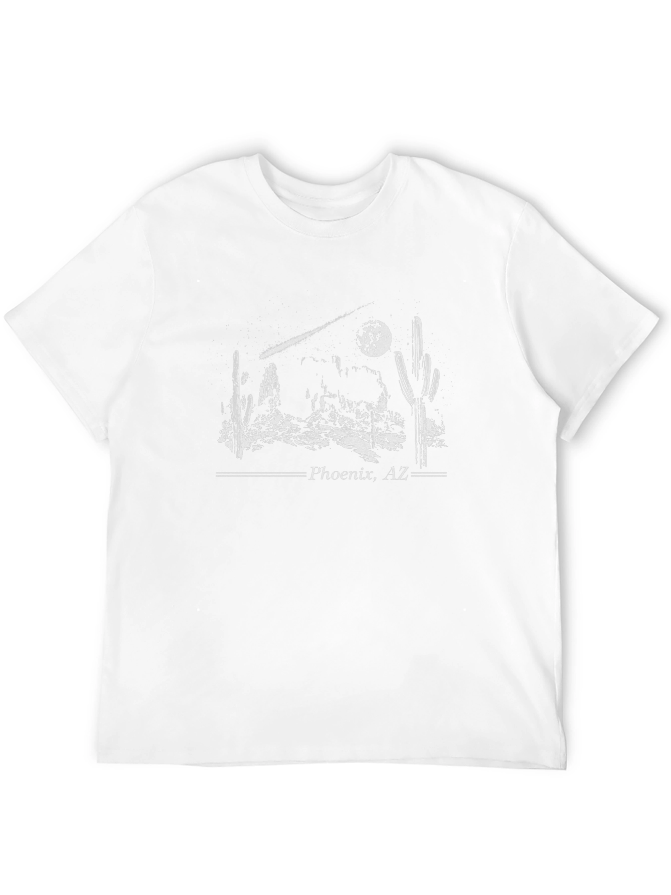 Phoenix AZ Desert Scene Graphic Tee
