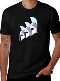 Spartan Helmet Graphic Black T-Shirt