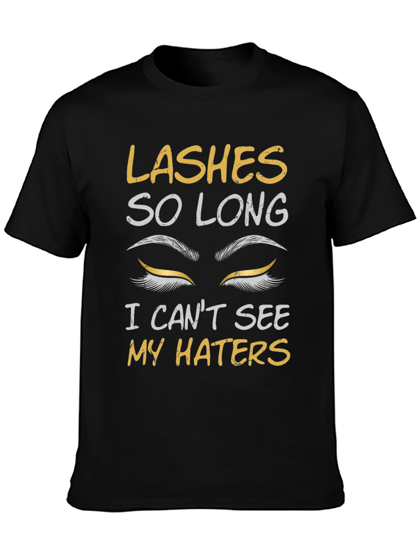Lashes So Long T-Shirt - Funny Eyelash Tee