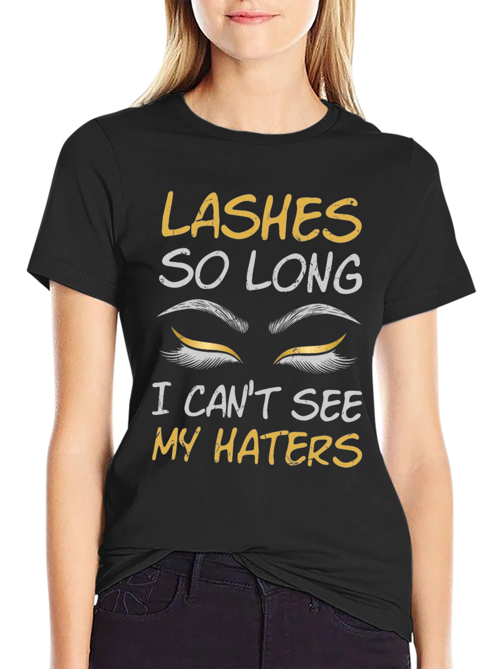 Lashes So Long T-Shirt - Funny Eyelash Tee