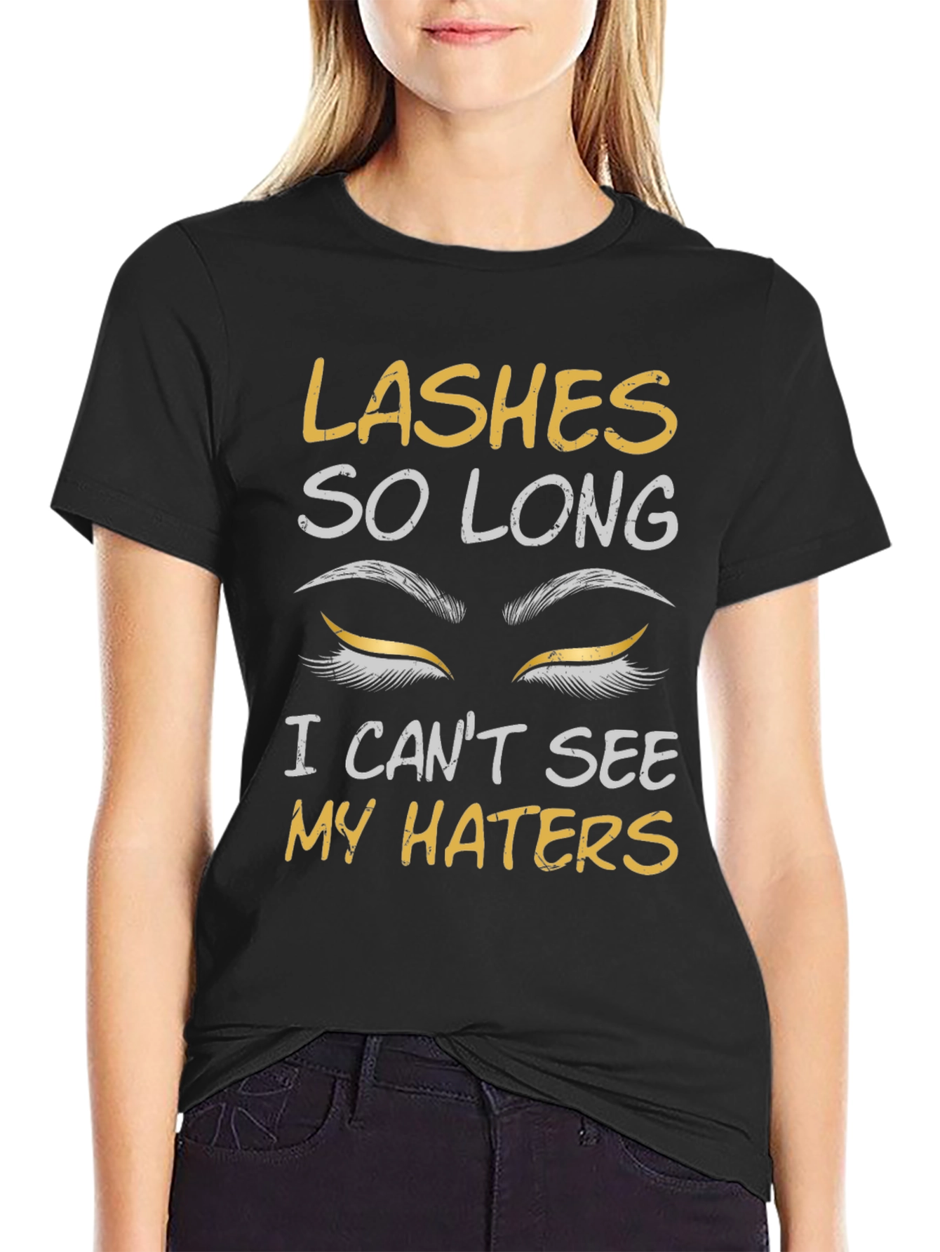 Lashes So Long T-Shirt - Funny Eyelash Tee