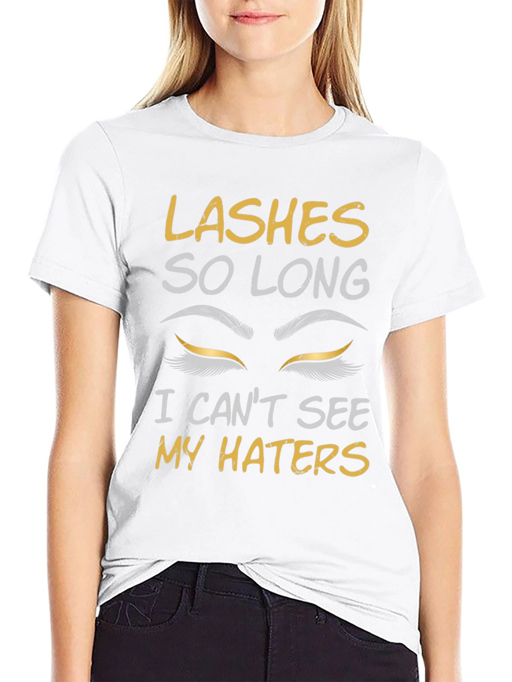 Lashes So Long T-Shirt - Funny Eyelash Tee