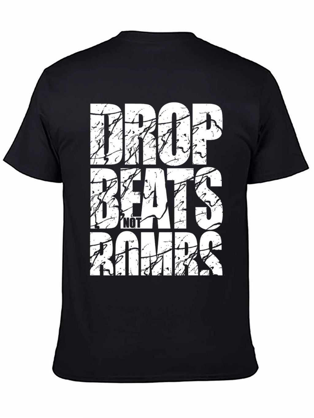 Drop Beats Not Bombs Graphic T-Shirt