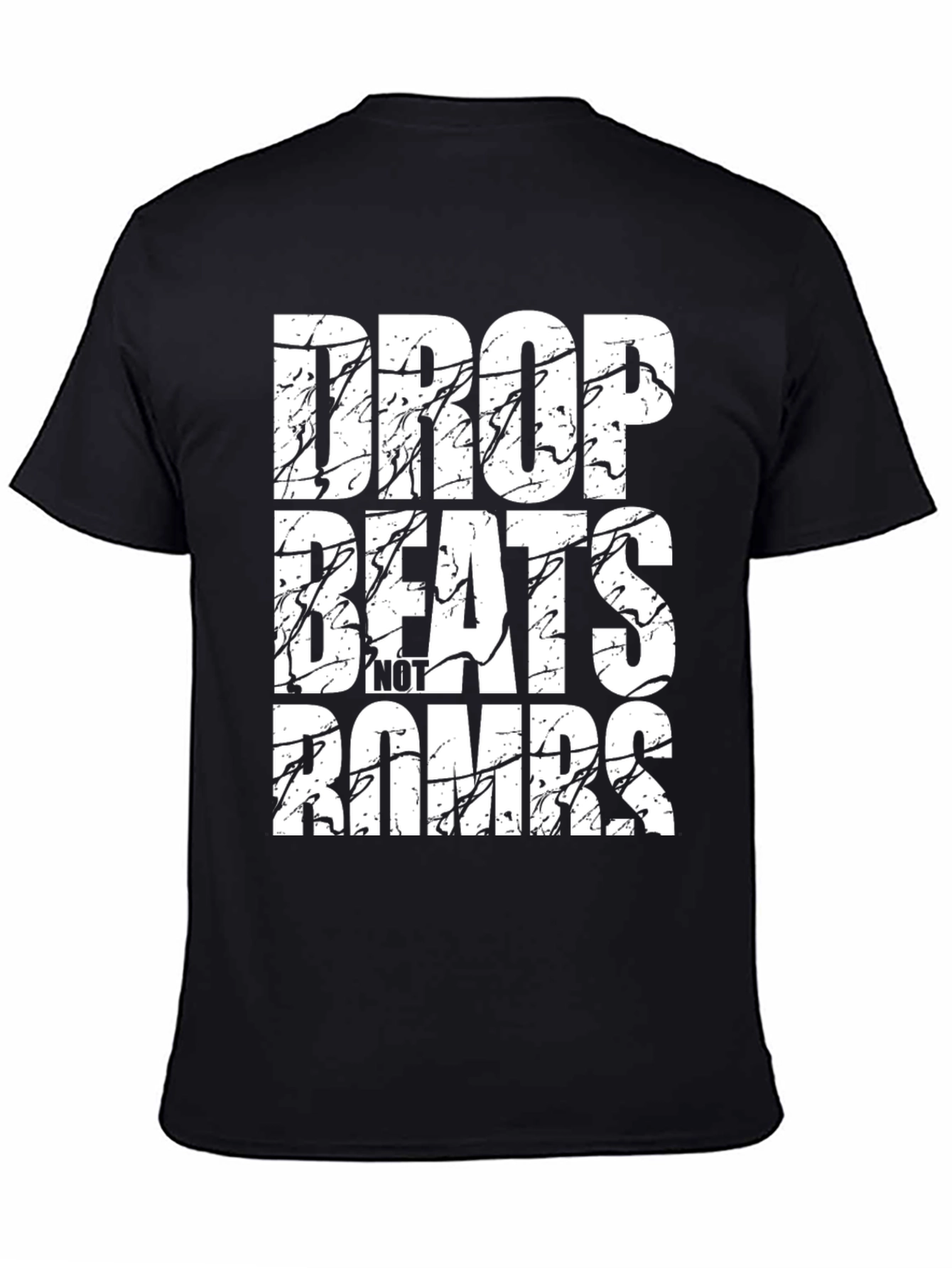 Drop Beats Not Bombs Graphic T-Shirt