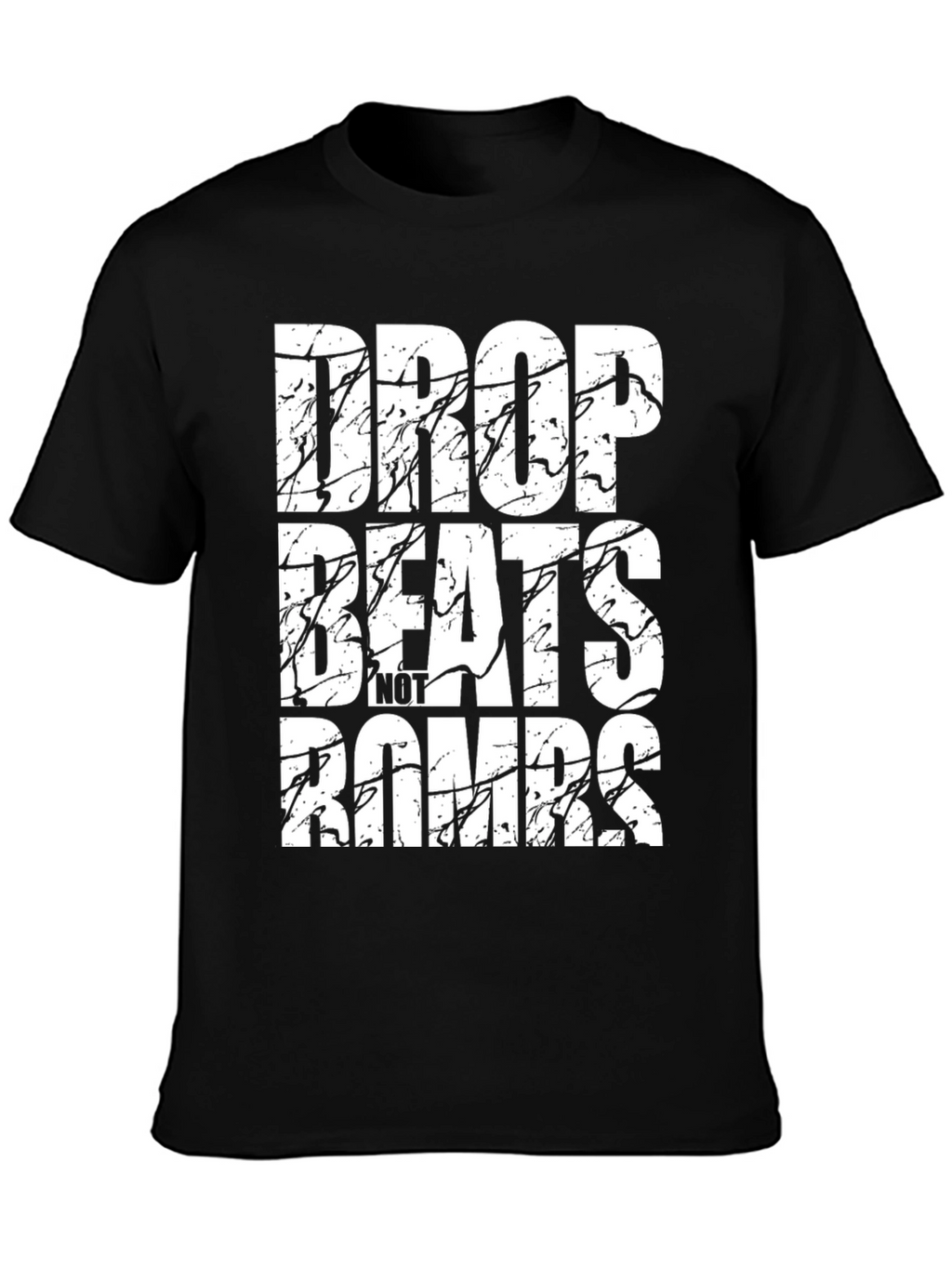 Drop Beats Not Bombs Graphic T-Shirt