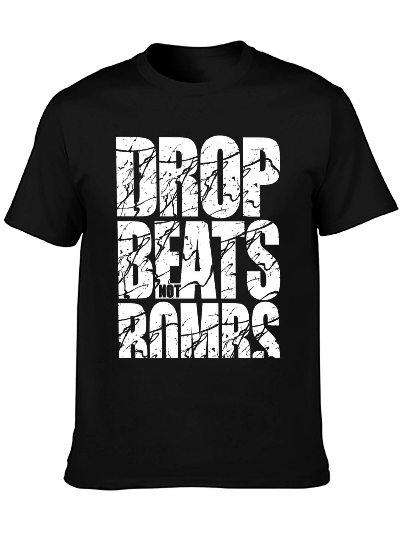 Drop Beats Not Bombs Graphic T-Shirt