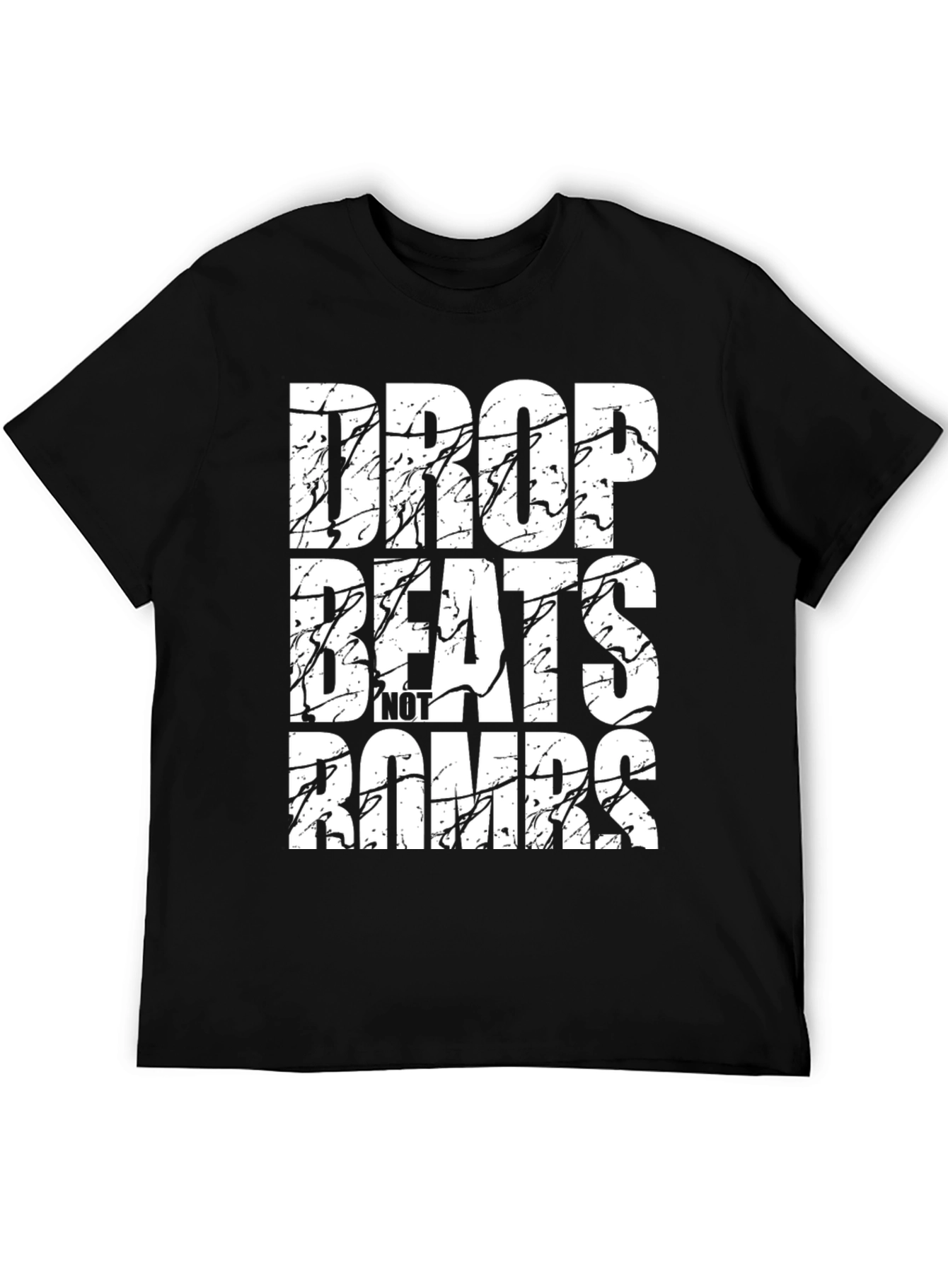 Drop Beats Not Bombs Graphic T-Shirt