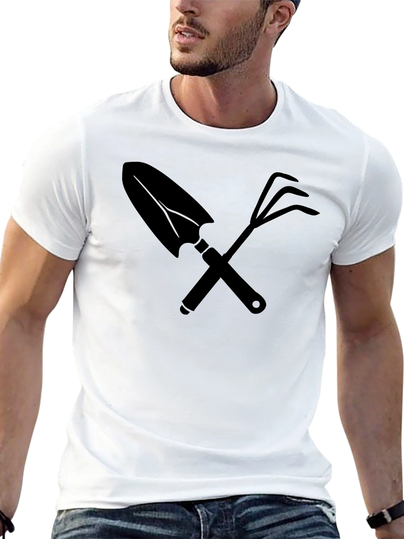 Gardeners Tool T-Shirt - Black Graphic Tee