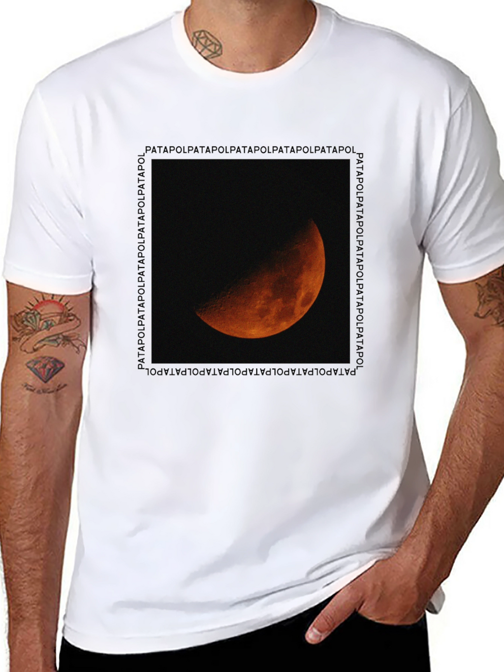 Lunar Eclipse Graphic Tee - Dark Patapol