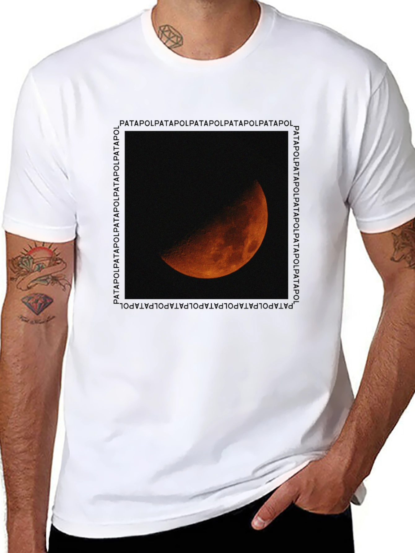 Lunar Eclipse Graphic Tee - Dark Patapol
