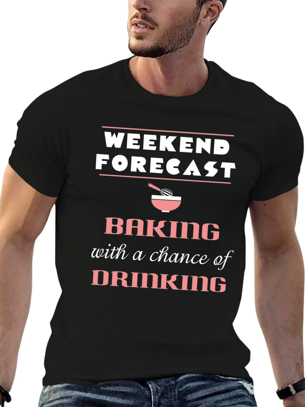 Weekend Forecast Baking T-Shirt