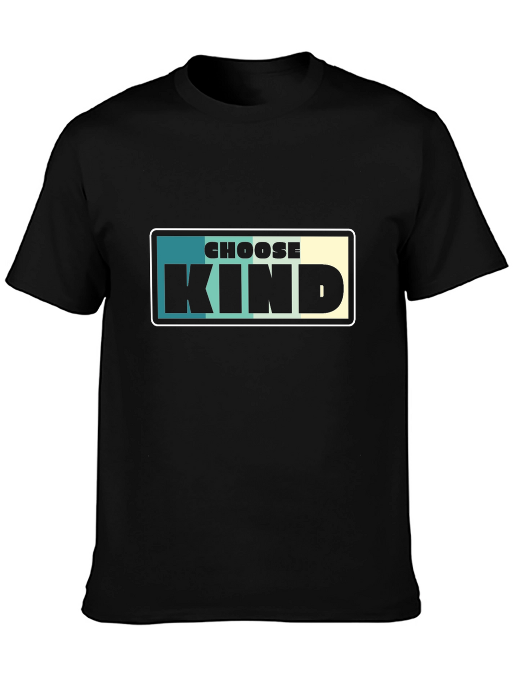 Choose Kind Graphic Tee - Black Unisex T-Shirt