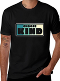 Choose Kind Graphic Tee - Black Unisex T-Shirt