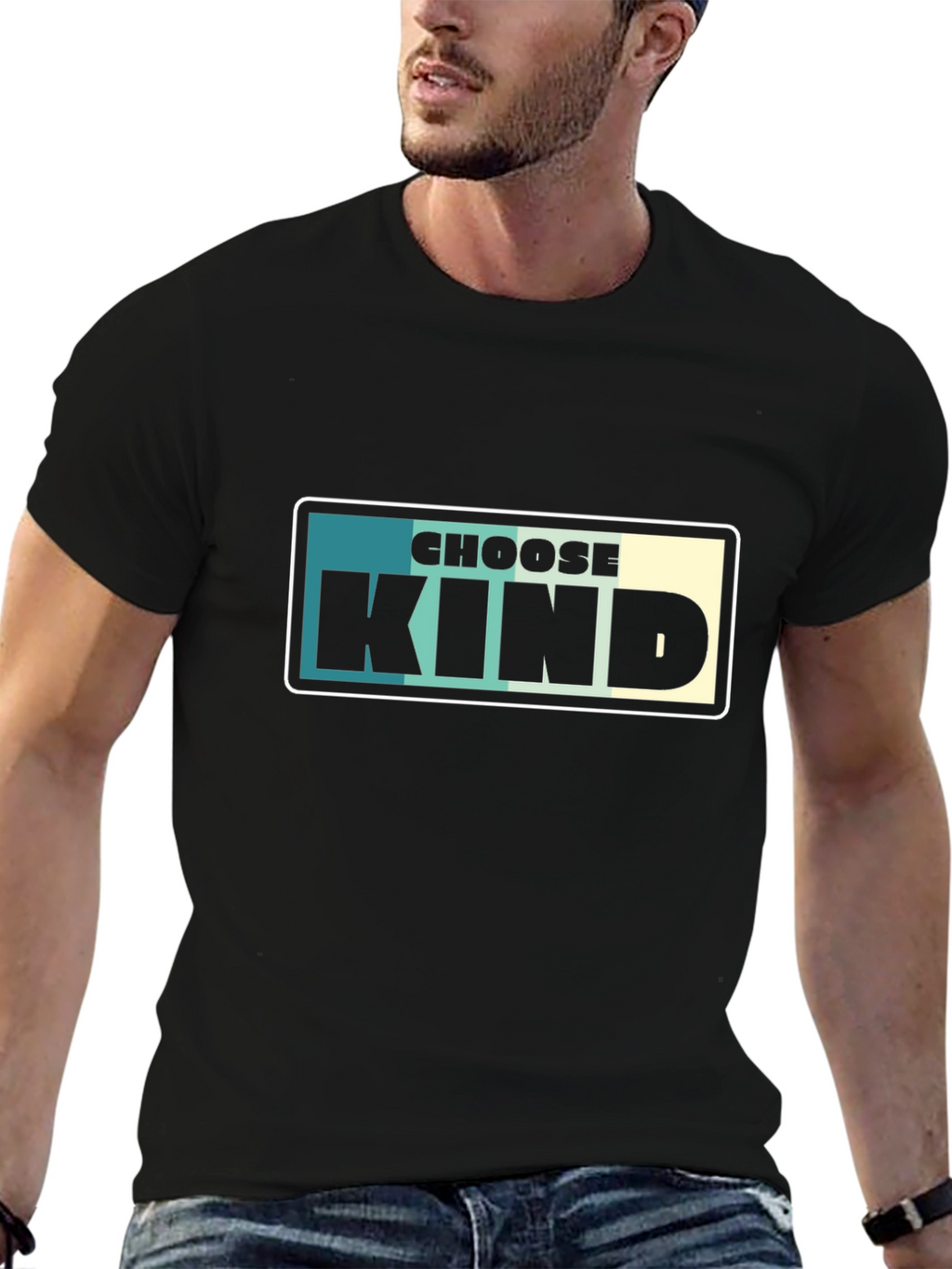 Choose Kind Graphic Tee - Black Unisex T-Shirt
