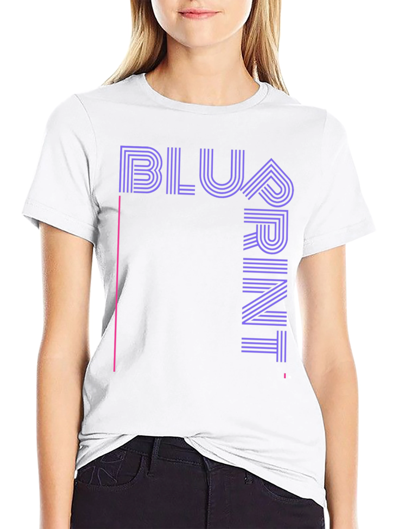 Blueprint Graphic Tee - Cool Minimalist Design