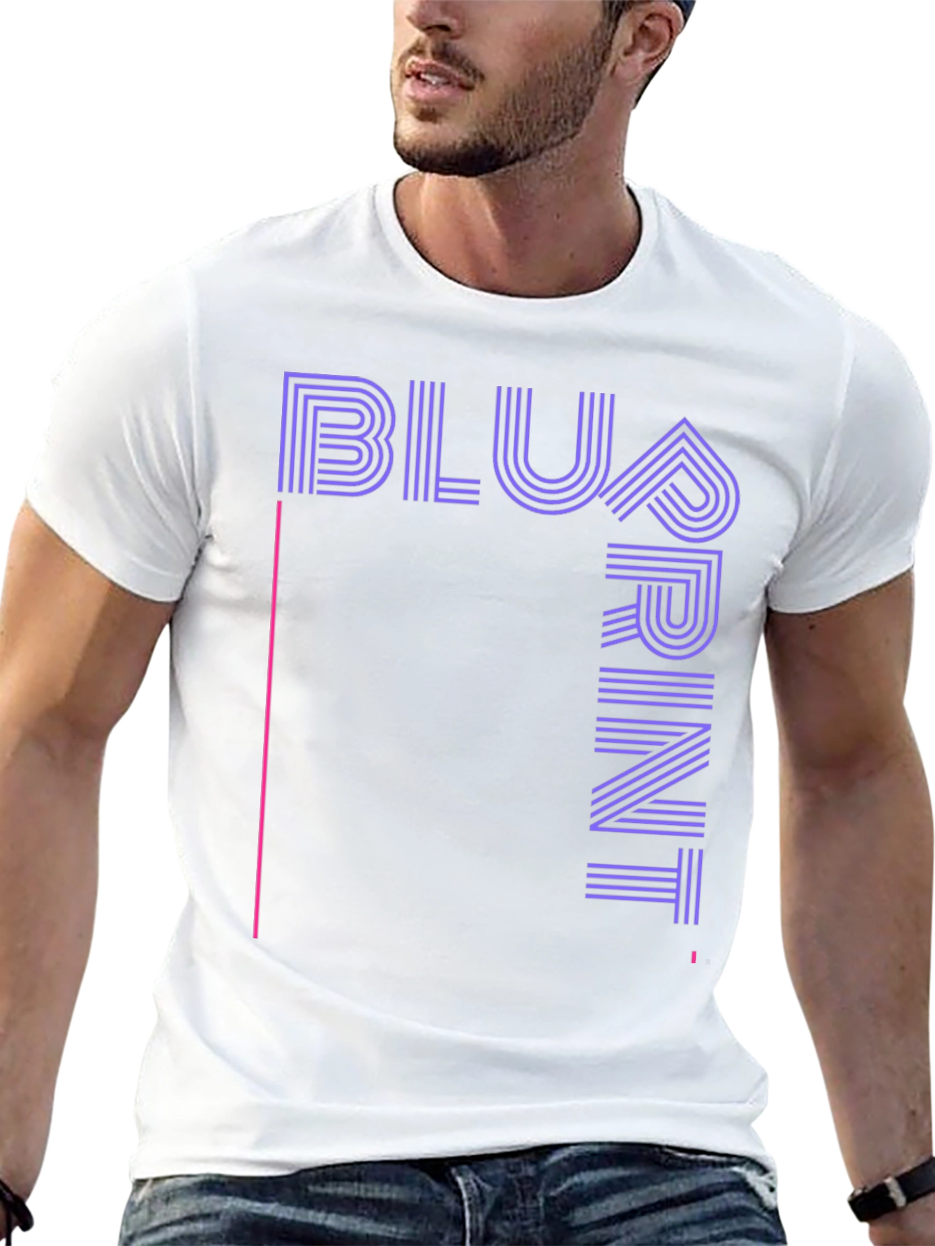Blueprint Graphic Tee - Cool Minimalist Design
