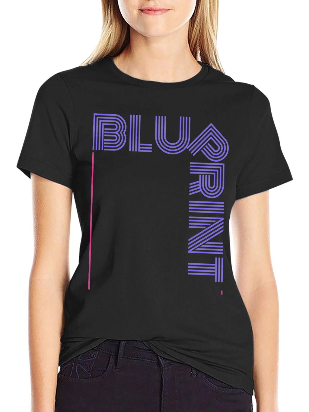 Blueprint Graphic Tee - Cool Minimalist Design