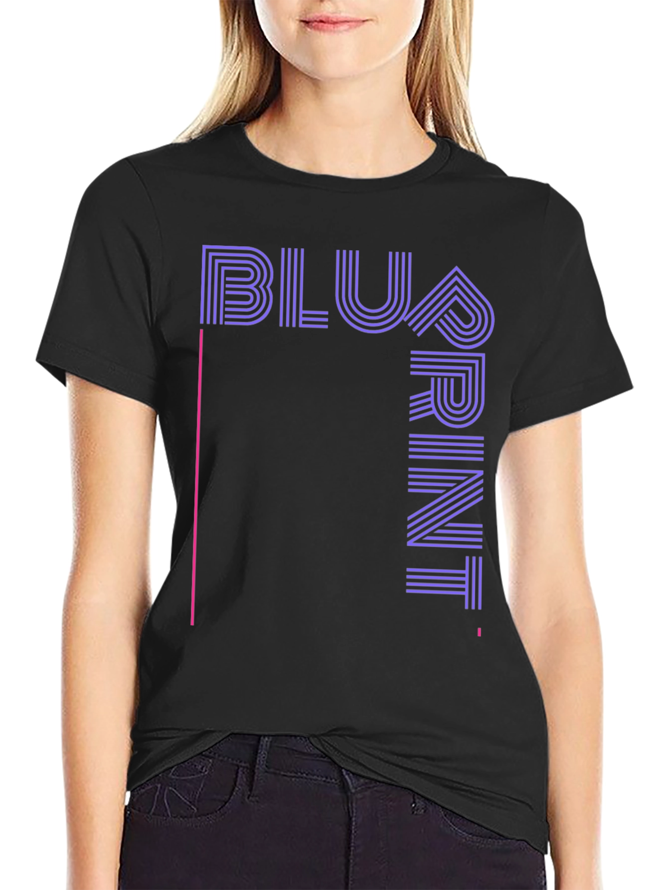 Blueprint Graphic Tee - Cool Minimalist Design