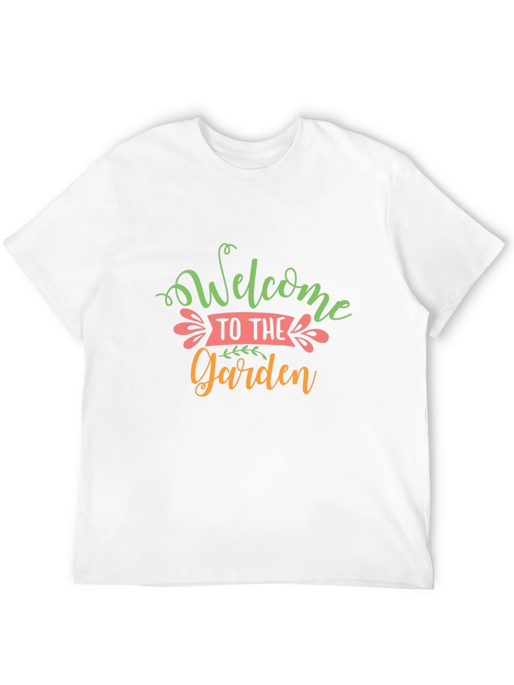 Welcome to the Garden Black T-Shirt