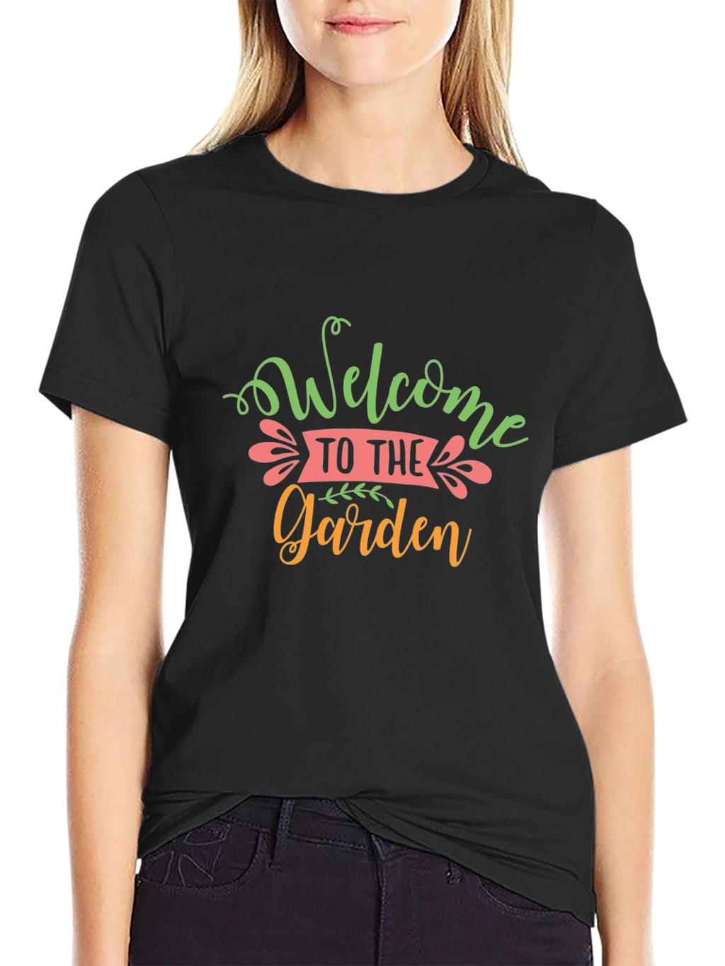 Welcome to the Garden Black T-Shirt