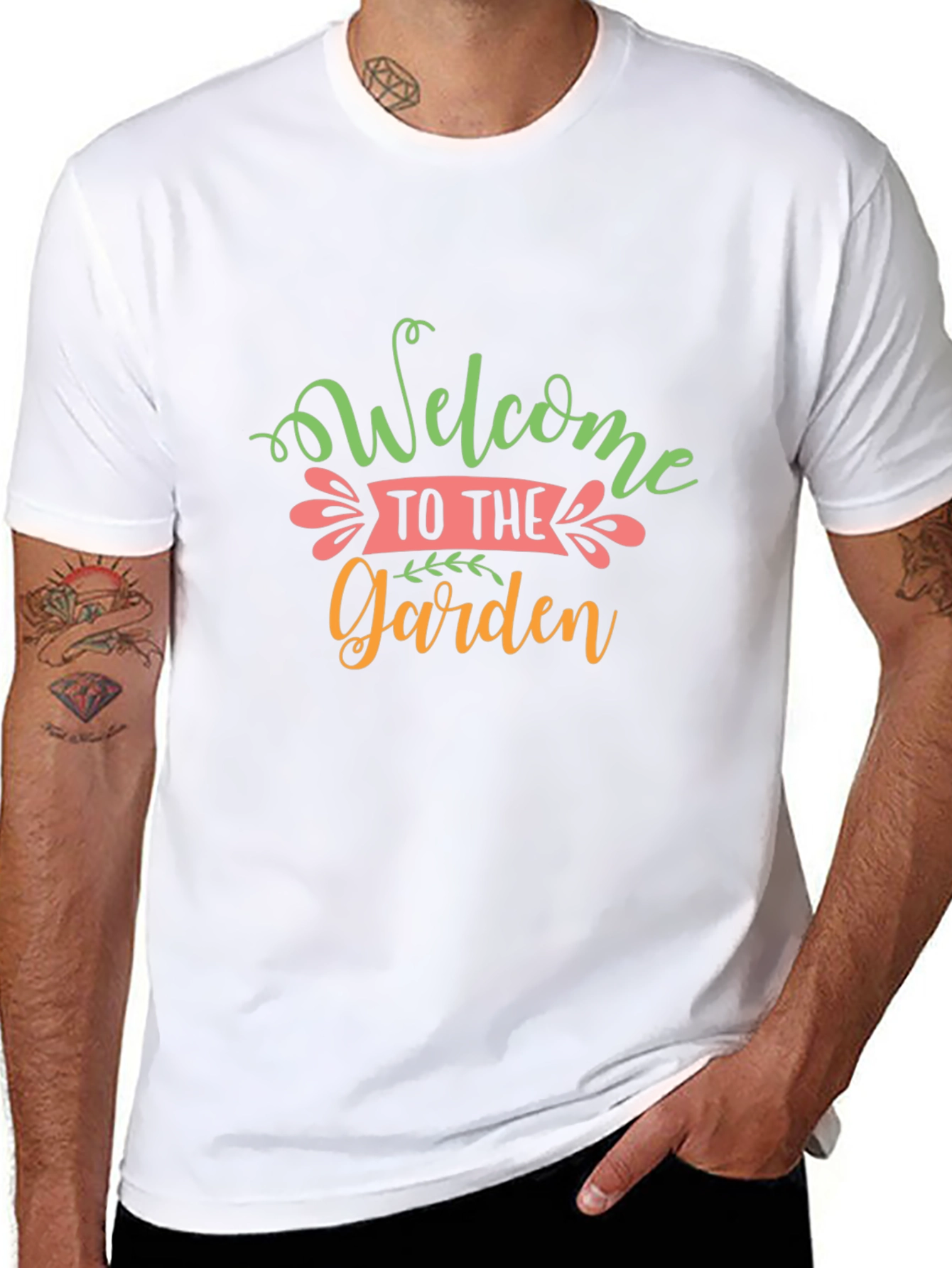 Welcome to the Garden Black T-Shirt