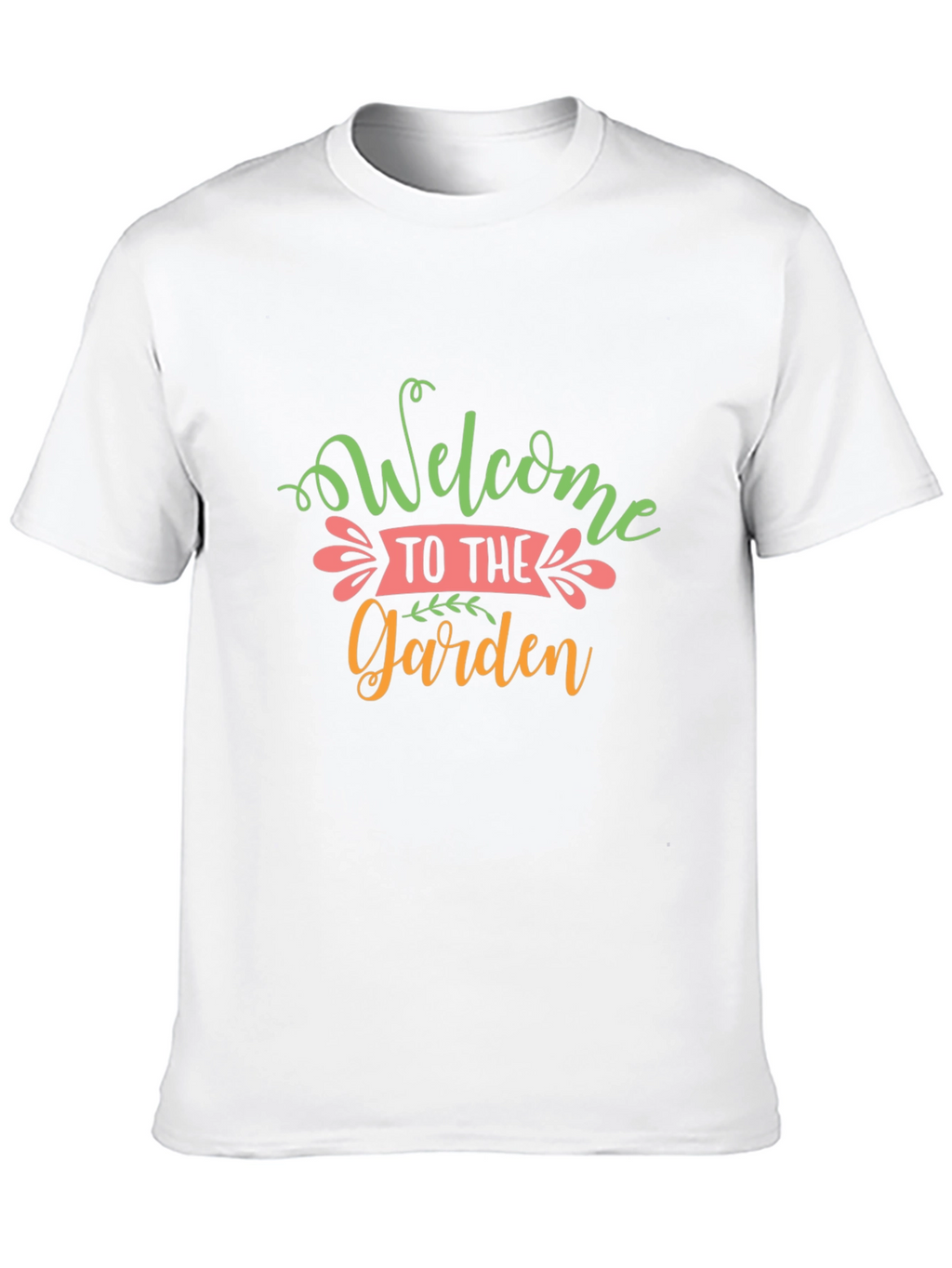 Welcome to the Garden Black T-Shirt