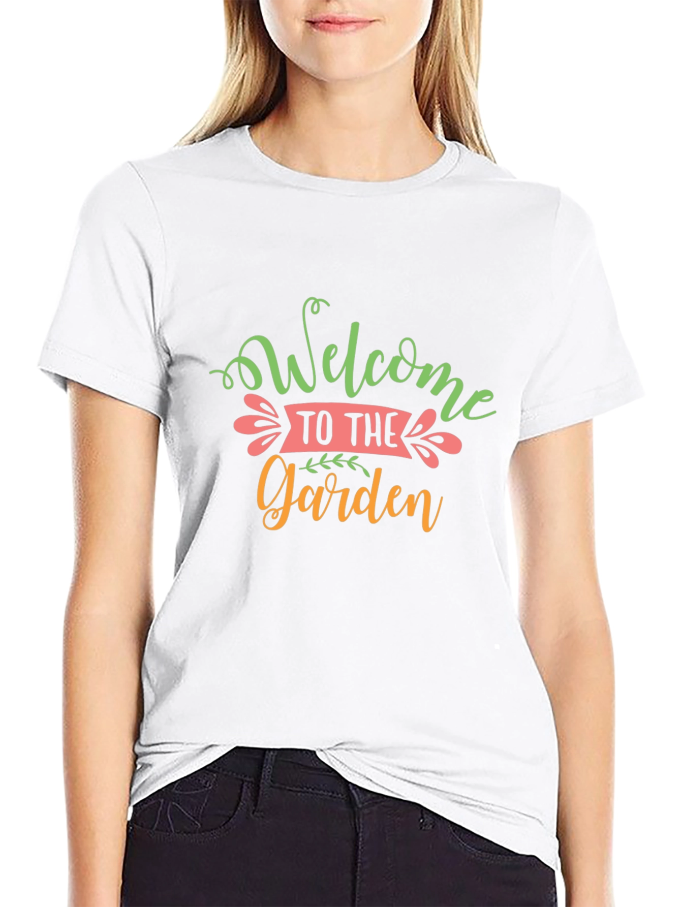 Welcome to the Garden Black T-Shirt