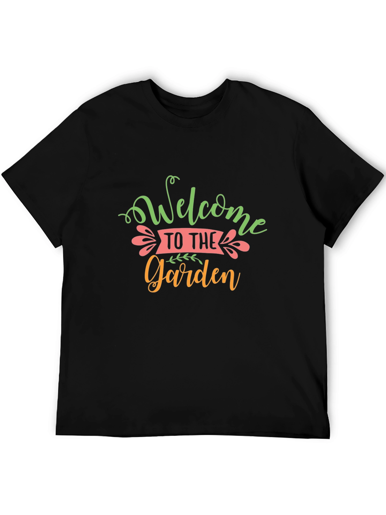Welcome to the Garden Black T-Shirt
