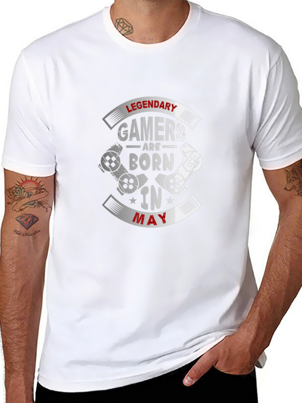 Legendary Gamers Born in May T-Shirt