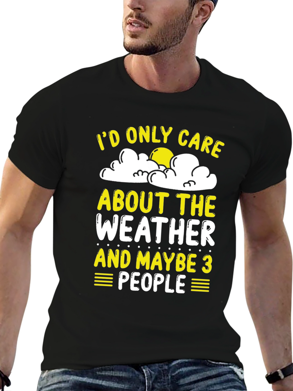 Weather & People Graphic T-Shirt
