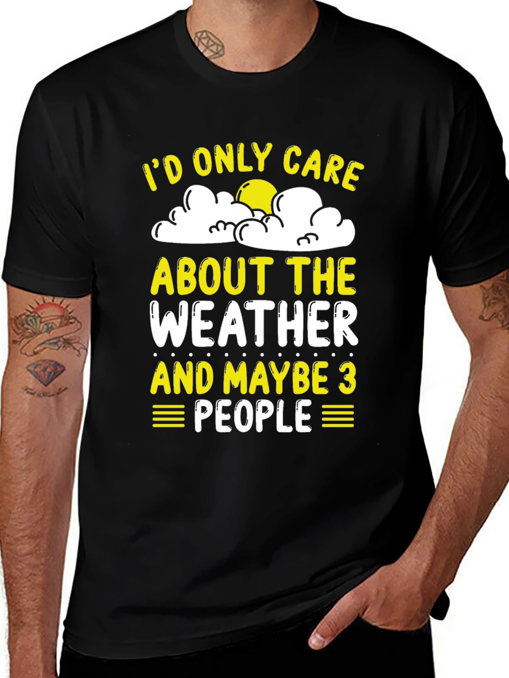 Weather & People Graphic T-Shirt