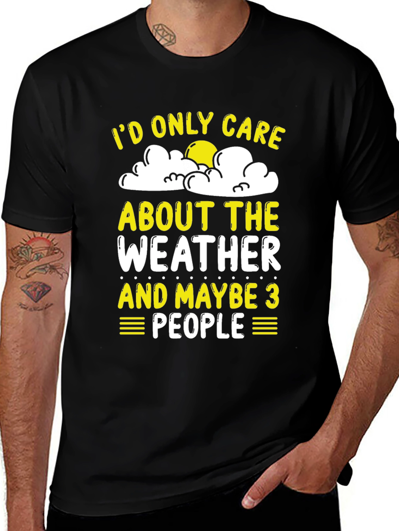 Weather & People Graphic T-Shirt