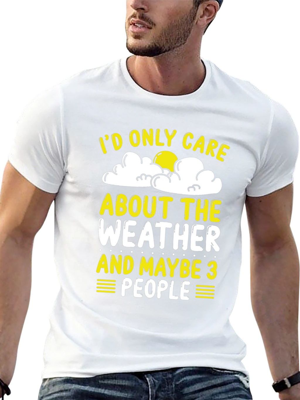 Weather & People Graphic T-Shirt
