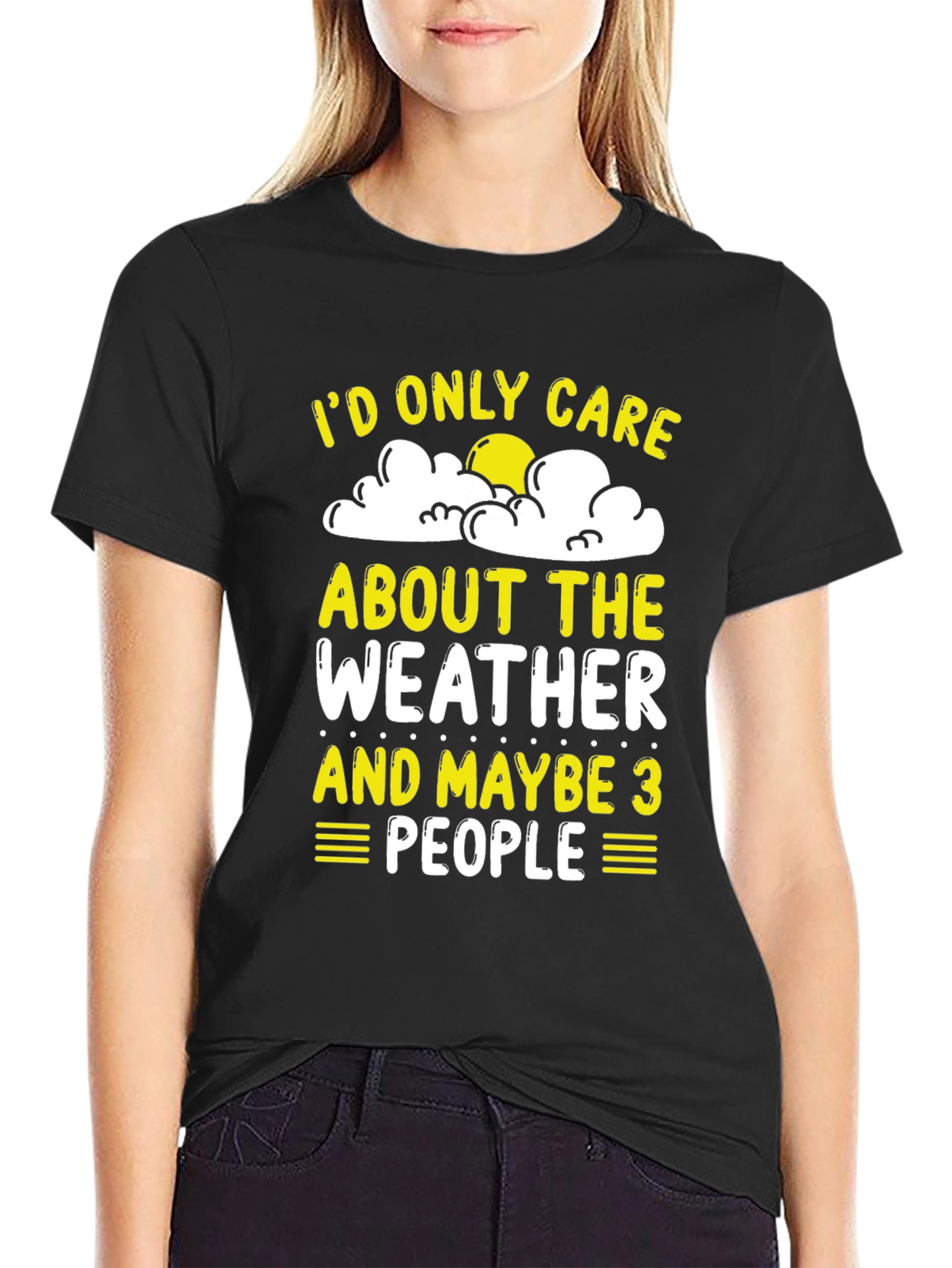 Weather & People Graphic T-Shirt