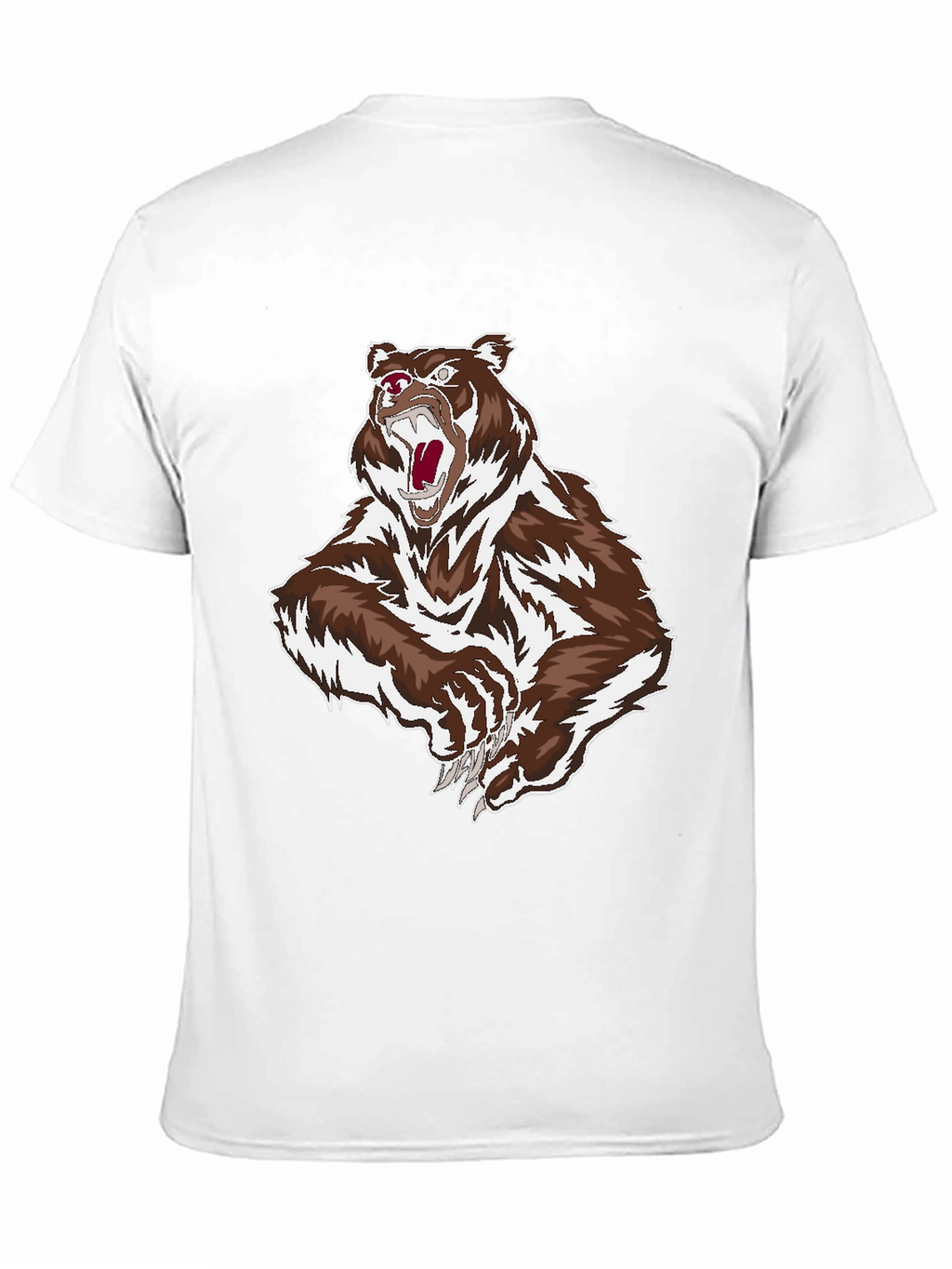 Bear Graphic Black T-Shirt