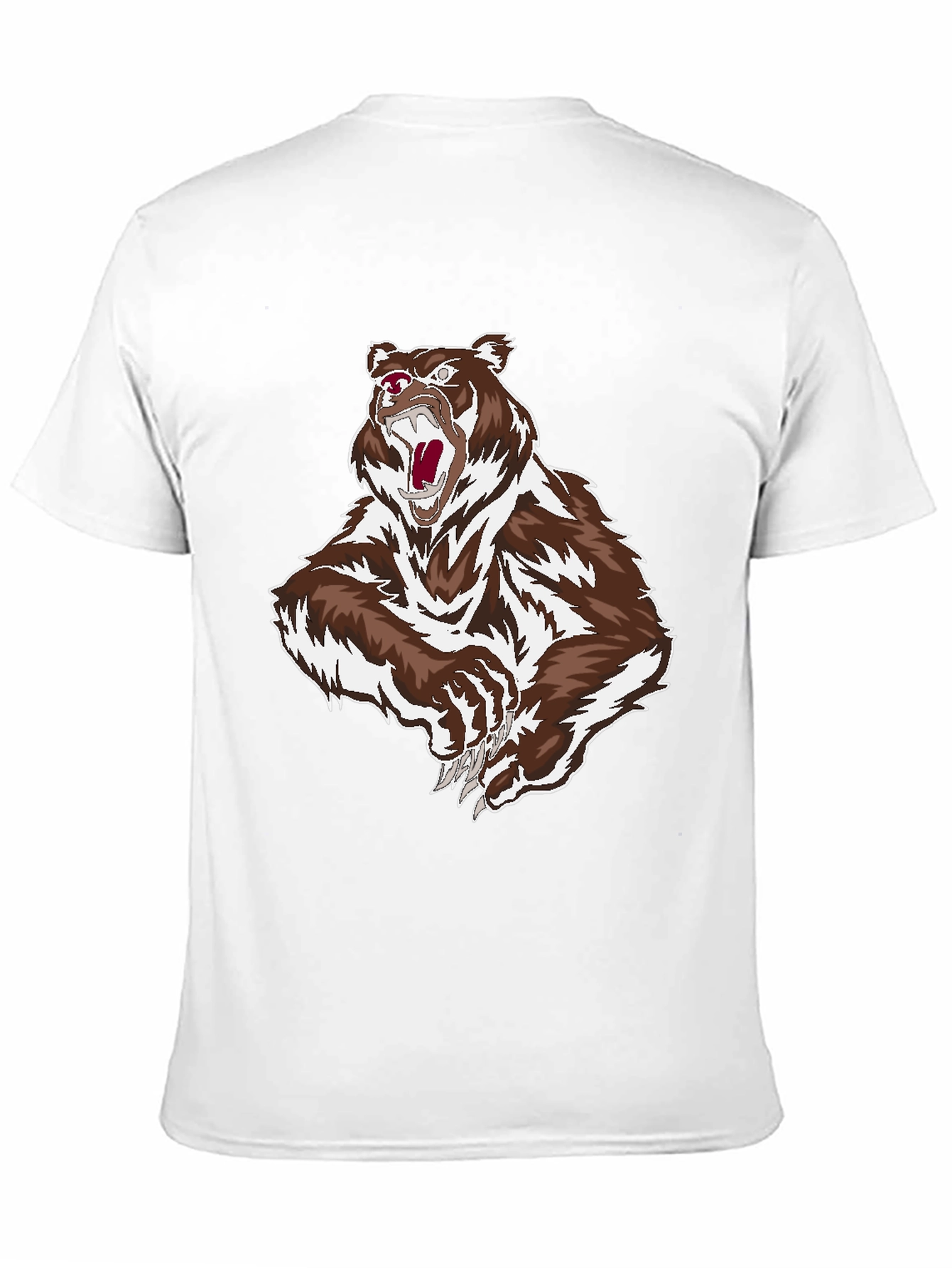 Bear Graphic Black T-Shirt