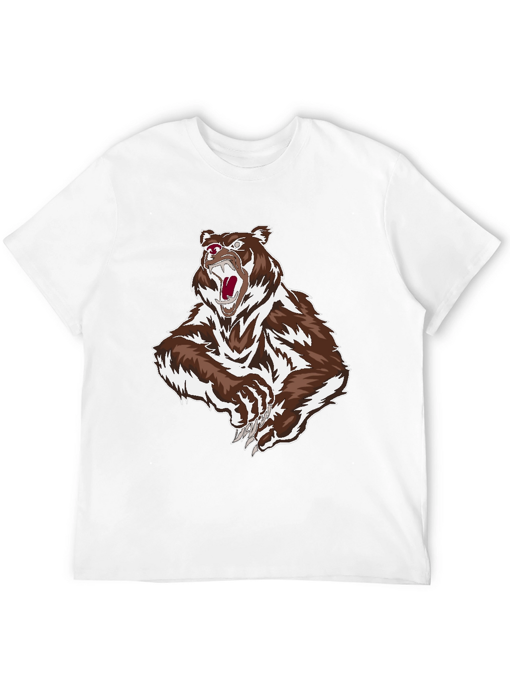 Bear Graphic Black T-Shirt