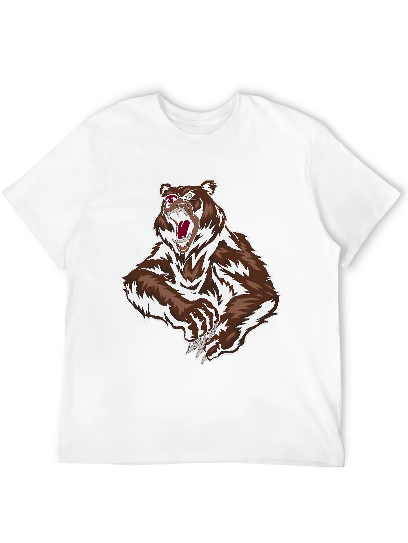 Bear Graphic Black T-Shirt