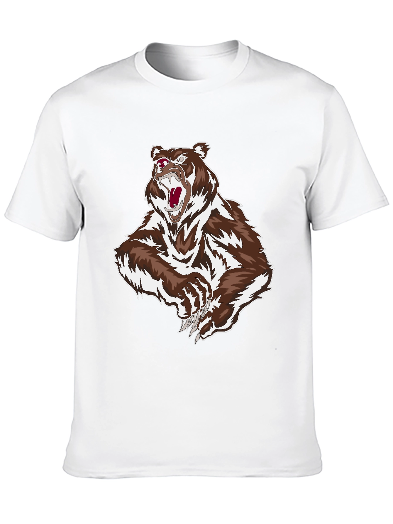 Bear Graphic Black T-Shirt