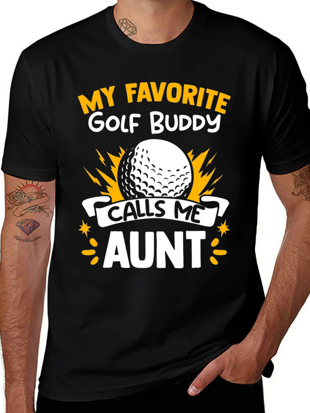 My Favorite Golf Buddy Calls Me Aunt T-Shirt