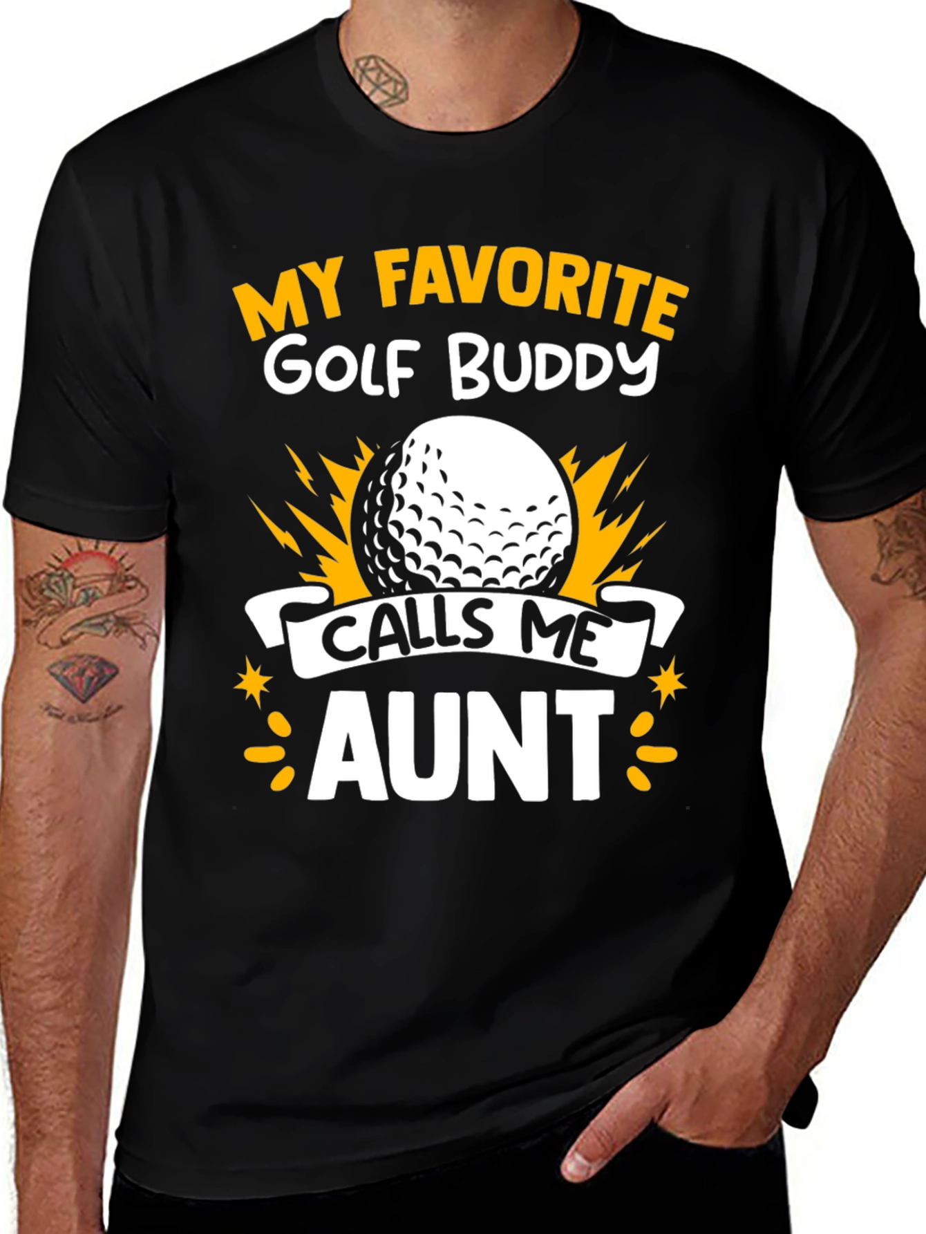 My Favorite Golf Buddy Calls Me Aunt T-Shirt